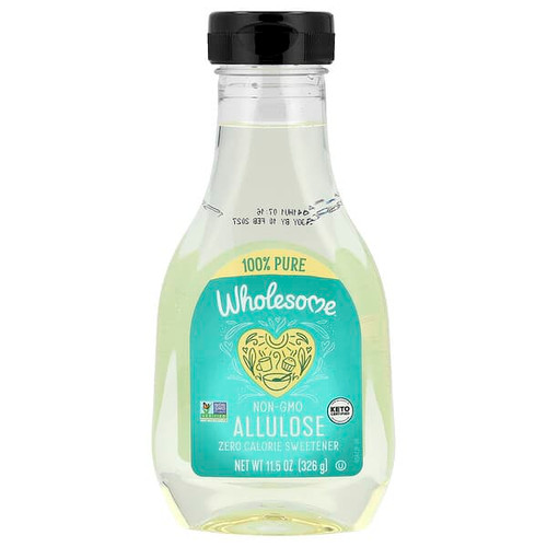<img alt="Wholesome Sweeteners, Allulose, Zero Calorie Liquid Sweetener, 11.5 oz (326 g)" title="Wholesome Sweeteners, Allulose, Zero Calorie Liquid Sweetener, 11.5 oz (326 g),012511956127"