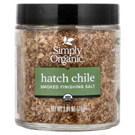 <img alt="Simply Organic, Smoked Finishing Salt, Hatch Chile, 2.61 oz (74 g)" title="Simply Organic, Smoked Finishing Salt, Hatch Chile, 2.61 oz (74 g),089836221063"
