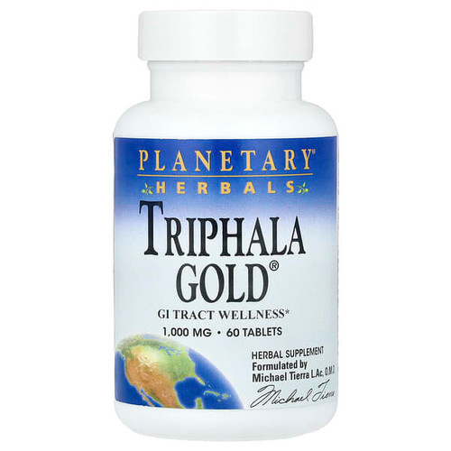 <img alt="Planetary Herbals, Triphala Gold, 60 Tablets" title="Planetary Herbals, Triphala Gold, 60 Tablets,021078105107"