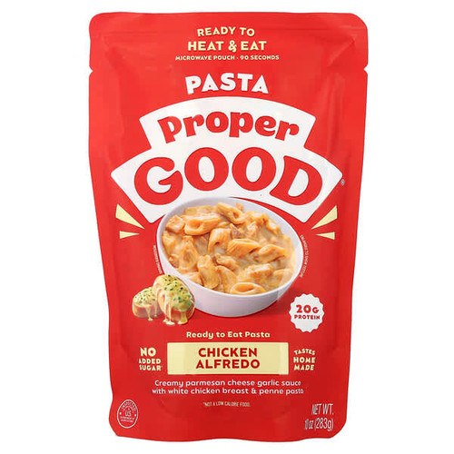 <img alt="Proper Good, Ready To Heat & Eat, Ready to Eat Pasta, Chicken Alfredo, 10 oz (283 g)" title="Proper Good, Ready To Heat & Eat, Ready to Eat Pasta, Chicken Alfredo, 10 oz (283 g),850015537851"