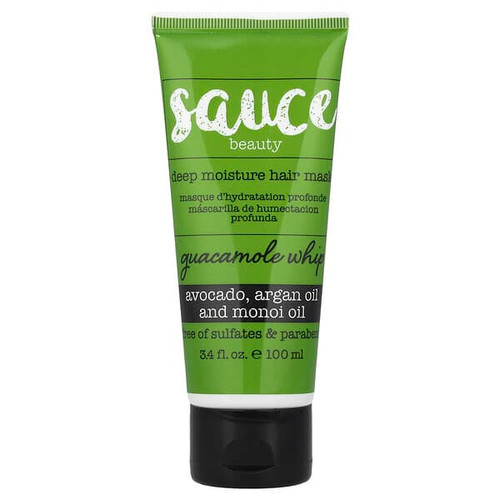 <img alt="Sauce Beauty, Deep Moisture Hair Mask, Guacamole Whip , 3.4 fl oz (100 ml)" title="Sauce Beauty, Deep Moisture Hair Mask, Guacamole Whip , 3.4 fl oz (100 ml),856883008295"