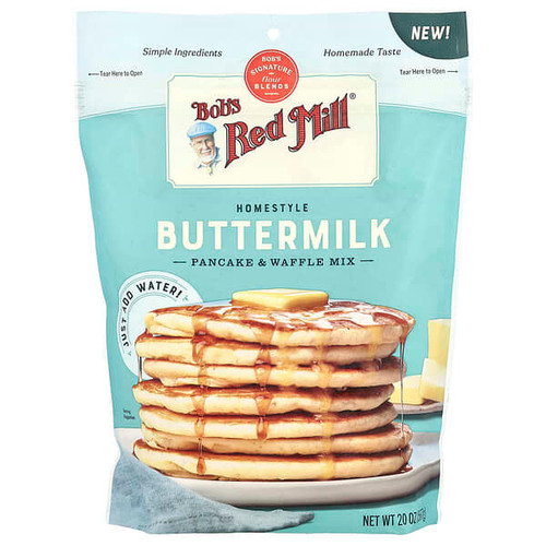 <img alt="Bobs Red Mill, Homestyle Buttermilk Pancake & Waffle Mix, 20 oz (567 g)" title="Bobs Red Mill, Homestyle Buttermilk Pancake & Waffle Mix, 20 oz (567 g),039978004833"