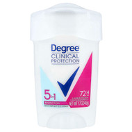<img alt="Degree, Clinical Protection, 5 In 1 Protection, Antiperspirant Deodorant, Soft Solid, 1.7 oz (48 g)" title="Degree, Clinical Protection, 5 In 1 Protection, Antiperspirant Deodorant, Soft Solid, 1.7 oz (48 g),079400465832"