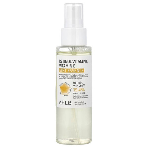 <img alt="APLB, Retinol Vitamin C Vitamin E Mist Essence, 3.55 fl oz (105 ml)" title="APLB, Retinol Vitamin C Vitamin E Mist Essence, 3.55 fl oz (105 ml),8809874683270"