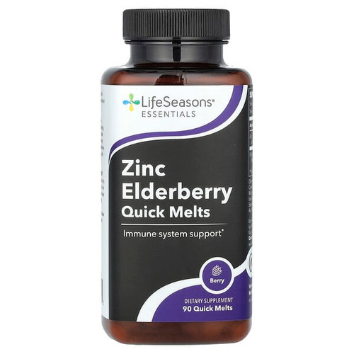<img alt="LifeSeasons, Zinc Elderberry Quick Melts, Berry, 90 Quick Melt" title="LifeSeasons, Zinc Elderberry Quick Melts, Berry, 90 Quick Melt,810034441751"