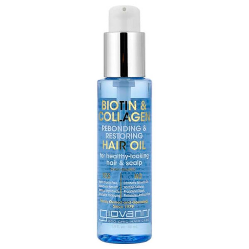 <img alt="Giovanni, Biotin & Collagen Rebonding & Restoring  Hair Oil, 1.9 fl oz (56 ml)" title="Giovanni, Biotin & Collagen Rebonding & Restoring  Hair Oil, 1.9 fl oz (56 ml),716237189141"