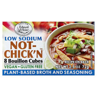 <img alt="3 PACK of Edward & Sons, Not-Chickn Bouillon Cubes, Low Sodium, 8 Cubes" title="3 PACK of Edward & Sons, Not-Chickn Bouillon Cubes, Low Sodium, 8 Cubes,043182003957"