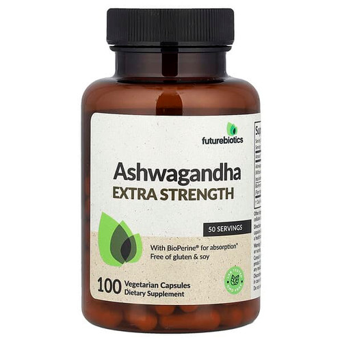 <img alt="Futurebiotics, Ashwagandha, 100 Vegetarian Capsules" title="Futurebiotics, Ashwagandha, 100 Vegetarian Capsules,049479502011"