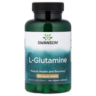 <img alt="Swanson Vitamins, L-Glutamine, 500 mg, 100 Vegan Capsules" title="Swanson Vitamins, L-Glutamine, 500 mg, 100 Vegan Capsules,087614018263"