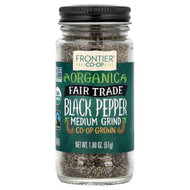 <img alt="Frontier Co-op, Organic Black Pepper, Medium Grind, 1.8 oz (51 g)" title="Frontier Co-op, Organic Black Pepper, Medium Grind, 1.8 oz (51 g),089836194503"
