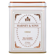 <img alt="Harney & Sons, Classic Collection, Chai, 20 Sachets, 1.4 oz (40 g)" title="Harney & Sons, Classic Collection, Chai, 20 Sachets, 1.4 oz (40 g),636046356759"