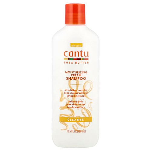 <img alt="Cantu, Shea Butter, Moisturizing Cream Shampoo, 13.5 fl oz (400 ml)" title="Cantu, Shea Butter, Moisturizing Cream Shampoo, 13.5 fl oz (400 ml),856017000010"