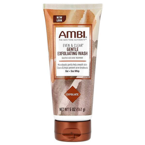 <img alt="AMBI, Even & Clear, Gentle Exfoliating Wash, Oat + Sea Whip, 5 oz (141 g)" title="AMBI, Even & Clear, Gentle Exfoliating Wash, Oat + Sea Whip, 5 oz (141 g),850004234099"