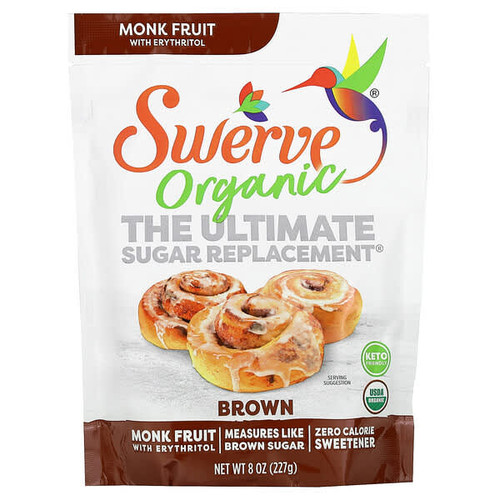 <img alt="Swerve, Organic The Ultimate Sugar Replacement, Brown, 8 oz (227 g)" title="Swerve, Organic The Ultimate Sugar Replacement, Brown, 8 oz (227 g),852700300610"