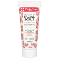 <img alt="De La Cruz, Facial Scrub, Grapefruit, 6 oz (170 g)" title="De La Cruz, Facial Scrub, Grapefruit, 6 oz (170 g),024286156060"