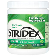 <img alt="Stridex, Sensitive with Aloe, Alcohol Free, 90 Soft Touch Pads" title="Stridex, Sensitive with Aloe, Alcohol Free, 90 Soft Touch Pads,041388069654"
