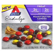 <img alt="Atkins, Endulge, Peanut Butter Candies, 5 Bars, 1 oz (28 g) Each" title="Atkins, Endulge, Peanut Butter Candies, 5 Bars, 1 oz (28 g) Each,637480003131"