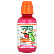 <img alt="TheraBreath, For Kids Anti Cavity Oral Rinse, Ages 6+, Strawberry Splash, 10 fl oz (296 ml)" title="TheraBreath, For Kids Anti Cavity Oral Rinse, Ages 6+, Strawberry Splash, 10 fl oz (296 ml),697029995020"