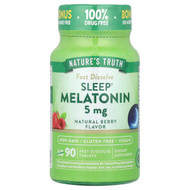 <img alt="Natures Truth, Sleep Melatonin, Natural Berry, 5 mg, 90 Fast Dissolve Tablets" title="Natures Truth, Sleep Melatonin, Natural Berry, 5 mg, 90 Fast Dissolve Tablets,840093101648"