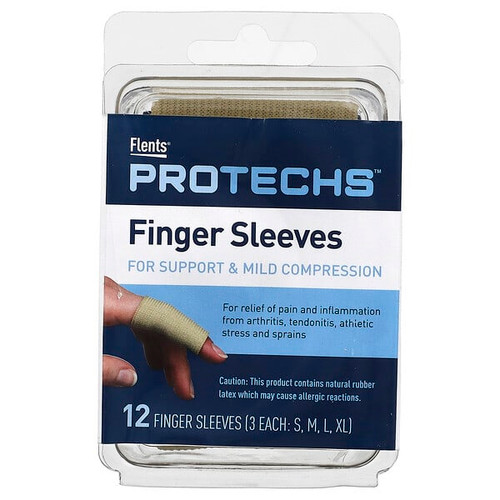 <img alt="Flents, Protechs, Finger Sleeves, S,M,L,XL, 12 Finger Sleeves" title="Flents, Protechs, Finger Sleeves, S,M,L,XL, 12 Finger Sleeves,023185144178"