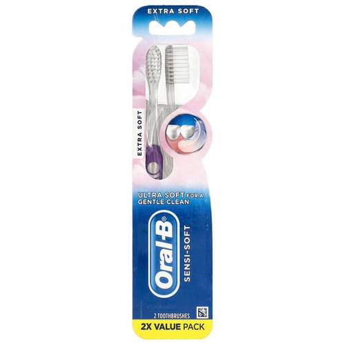 <img alt="Oral-B, Sensi-Soft, Toothbrushes, Extra-Soft, 2 Toothbrushes" title="Oral-B, Sensi-Soft, Toothbrushes, Extra-Soft, 2 Toothbrushes,300410104306"