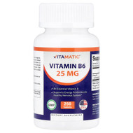 <img alt="Vitamatic, Vitamin B6, 25 mg, 250 Tablets" title="Vitamatic, Vitamin B6, 25 mg, 250 Tablets,810078473350"