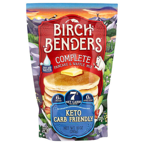 <img alt="Birch Benders, Complete Pancake & Waffle Mix, Keto, 10 oz (283 g)" title="Birch Benders, Complete Pancake & Waffle Mix, Keto, 10 oz (283 g),810001560065"