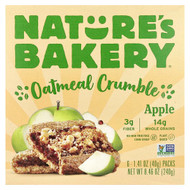 <img alt="Natures Bakery, Oatmeal Crumble, Apple, 6 Packs, 1.41 oz (40 g) Each" title="Natures Bakery, Oatmeal Crumble, Apple, 6 Packs, 1.41 oz (40 g) Each,047495800203"