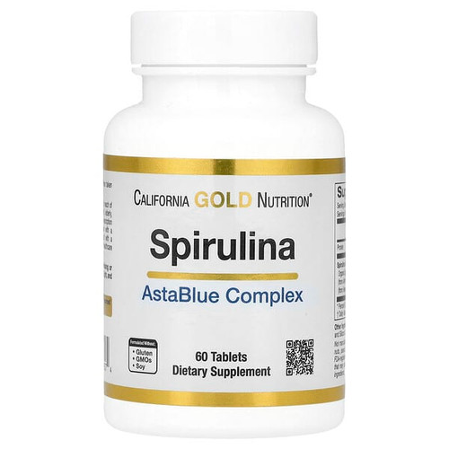 <img alt="California Gold Nutrition, Spirulina, Organic AstaBlue Complex Blend, 60 Tablets" title="California Gold Nutrition, Spirulina, Organic AstaBlue Complex Blend, 60 Tablets,898220018574"