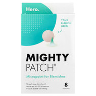 <img alt="Hero Cosmetics, Mighty Patch, Micropoint For Blemishes, 8 Patches" title="Hero Cosmetics, Mighty Patch, Micropoint For Blemishes, 8 Patches,850007468620"
