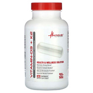 <img alt="Metabolic Nutrition, Vitamin D3 + K2, 90 Capsules" title="Metabolic Nutrition, Vitamin D3 + K2, 90 Capsules,764779507596"