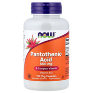 <img alt="Now Foods, Pantothenic Acid, 500 mg, 100 Veg Capsules" title="Now Foods, Pantothenic Acid, 500 mg, 100 Veg Capsules,733739004864"