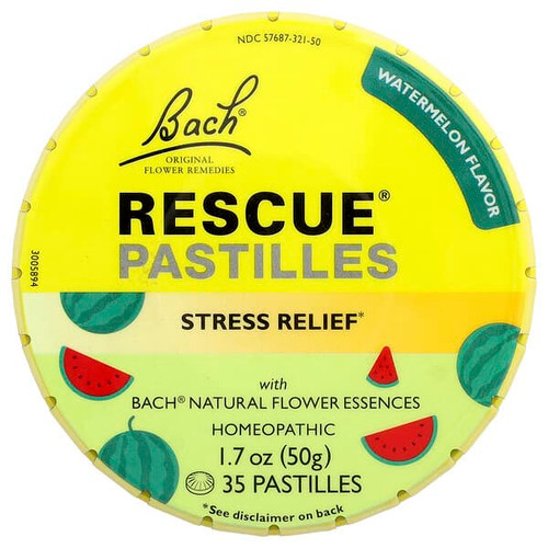 <img alt="Bach, Rescue Pastilles, Stress Relief, Watermelon, 35 Pastilles" title="Bach, Rescue Pastilles, Stress Relief, Watermelon, 35 Pastilles,741273404477"