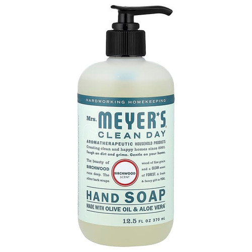 <img alt="Mrs. Meyers Clean Day, Hand Soap, Birchwood, 12.5 fl oz (370 ml)" title="Mrs. Meyers Clean Day, Hand Soap, Birchwood, 12.5 fl oz (370 ml),808124115545"