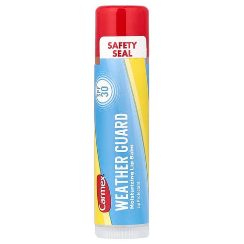 <img alt="3 PACK of Carmex, Weather Guard, Moisturizing Lip Balm, SPF 30, 0.15 oz (4.25 g)" title="3 PACK of Carmex, Weather Guard, Moisturizing Lip Balm, SPF 30, 0.15 oz (4.25 g),083078017613"