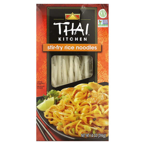<img alt="Thai Kitchen, Stir-Fry Rice Noodles, 14 oz (396 g)" title="Thai Kitchen, Stir-Fry Rice Noodles, 14 oz (396 g),737628025251"