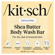 <img alt="Kitsch, Exfoliating Shea Butter Body Wash Bar, For Dry, Dull, & Textured Skin, Almond & Cherry, 4 oz (113 g)" title="Kitsch, Exfoliating Shea Butter Body Wash Bar, For Dry, Dull, & Textured Skin, Almond & Cherry, 4 oz (113 g),819677029852"