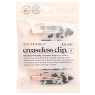 <img alt="Kitsch, Eco-Friendly Creaseless Clip, 4 Pieces" title="Kitsch, Eco-Friendly Creaseless Clip, 4 Pieces,819677027766"