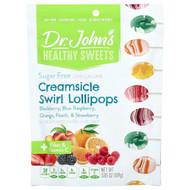 <img alt="Dr. Johns Healthy Sweets, Creamsicle Swirl Lollipops, Blackberry, Blue Raspberry, Orange, Peach, & Strawberry, Sugar Free, 3.85 oz (109 g)" title="Dr. Johns Healthy Sweets, Creamsicle Swirl Lollipops, Blackberry, Blue Raspberry, Orange, Peach, & Strawberry, Sugar Free, 3.85 oz (109 g),605245009476"