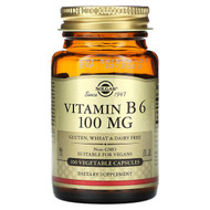 <img alt="Solgar, Vitamin B6, 100 mg, 100 Vegetable Capsules" title="Solgar, Vitamin B6, 100 mg, 100 Vegetable Capsules,033984031104"