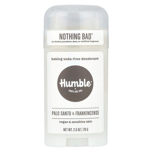 <img alt="Humble Brands, Baking Soda-Free Deodorant, Palo Santo & Frankincense , 2.5 oz (70 g)" title="Humble Brands, Baking Soda-Free Deodorant, Palo Santo & Frankincense , 2.5 oz (70 g),858514006533"
