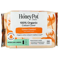 <img alt="The Honey Pot Company, 100% Organic Cottom Cover, Non-Herbal Pads, Regular, 30 Count" title="The Honey Pot Company, 100% Organic Cottom Cover, Non-Herbal Pads, Regular, 30 Count,851669008858"