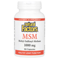<img alt="Natural Factors, MSM, 1,000 mg, 90 Capsules" title="Natural Factors, MSM, 1,000 mg, 90 Capsules,068958026527"