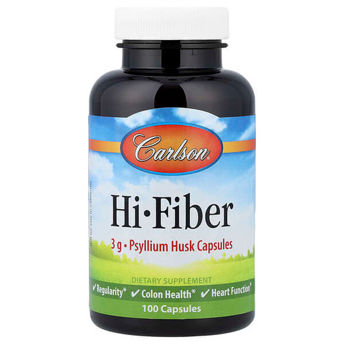 <img alt="Carlson, Hi-Fiber, 100 Capsules" title="Carlson, Hi-Fiber, 100 Capsules,088395085345"
