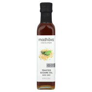 <img alt="Madhava, Toasted Sesame Oil, 8.45 fl oz (250 ml)" title="Madhava, Toasted Sesame Oil, 8.45 fl oz (250 ml),078314406009"