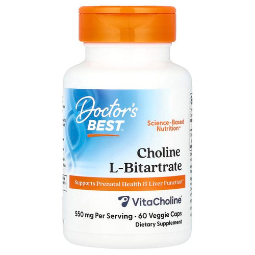 <img alt="Doctors Best, Choline L-Bitartrate, 60 Veggie Caps (275 mg per Capsule)" title="Doctors Best, Choline L-Bitartrate, 60 Veggie Caps (275 mg per Capsule),753950006218"