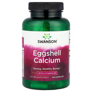 <img alt="Swanson, Eggshell Calcium With Vitamin D3, 120 Capsules" title="Swanson, Eggshell Calcium With Vitamin D3, 120 Capsules,087614211053"