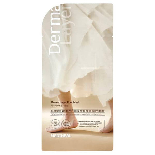 <img alt="3 PACK of MEDIHEAL, Derma Layer Foot Mask, 0.6 fl oz (18 ml)" title="3 PACK of MEDIHEAL, Derma Layer Foot Mask, 0.6 fl oz (18 ml),8809615059036"