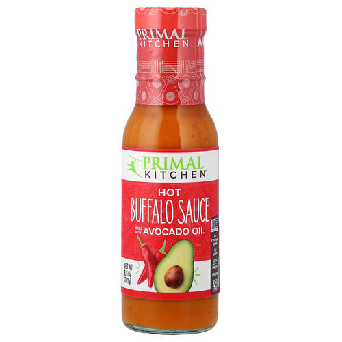 <img alt="Primal Kitchen, Buffalo Sauce, Hot, 8.5 oz (241 g)" title="Primal Kitchen, Buffalo Sauce, Hot, 8.5 oz (241 g),855232007972"