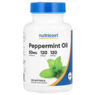 <img alt="Nutricost, Peppermint Oil, 50 mg, 120 Softgels" title="Nutricost, Peppermint Oil, 50 mg, 120 Softgels,810139572824"